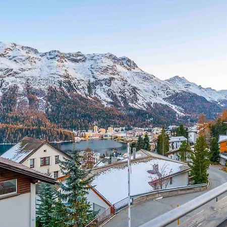 Stmoritz Center Vintage Terrace 180 Full View Διαμέρισμα Σεντ Μόριτζ