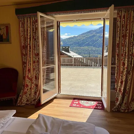 Apartment Stmoritz Center Vintage Terrace 180 Full View St. Moritz